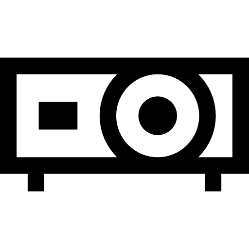 ビデオプレーヤー Basic Straight Lineal icon