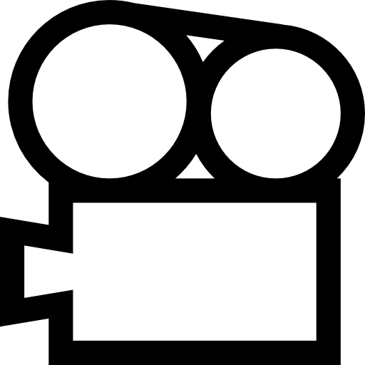 Video player Basic Straight Lineal icon