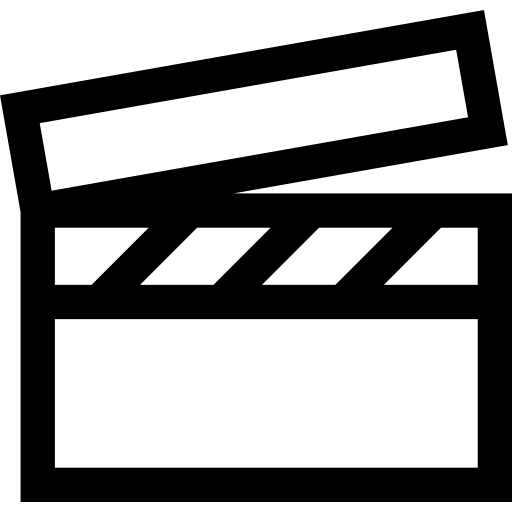 films Basic Straight Lineal Icône