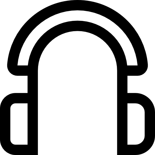 audio Basic Straight Lineal icona
