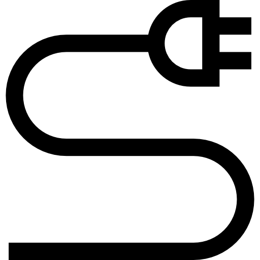 プラグ Basic Straight Lineal icon