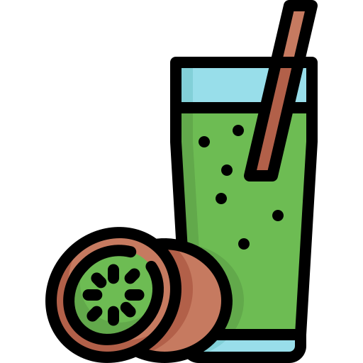 Kiwi juice Generic Outline Color icon