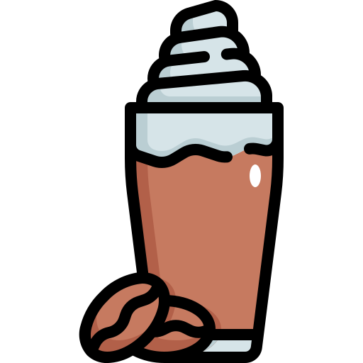 Iced coffee Generic Outline Color icon