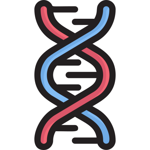 dna Generic Outline Color icona