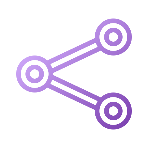 Network Generic Gradient icon