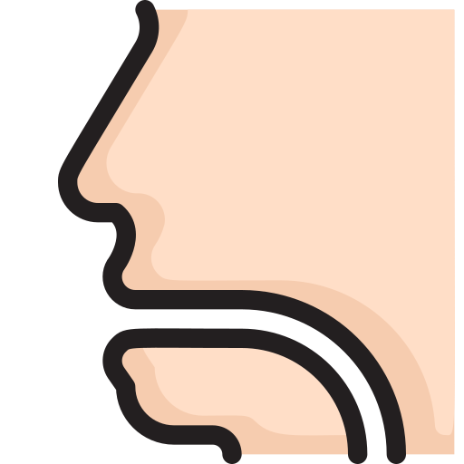 喉 Generic Outline Color icon