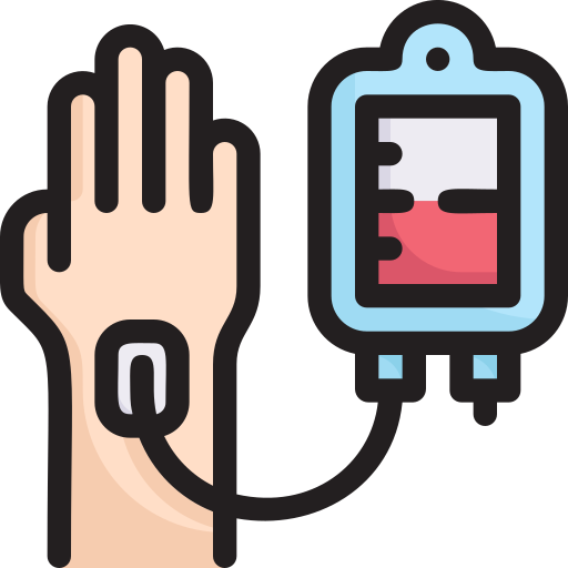 bloedtransfusie Generic Outline Color icoon