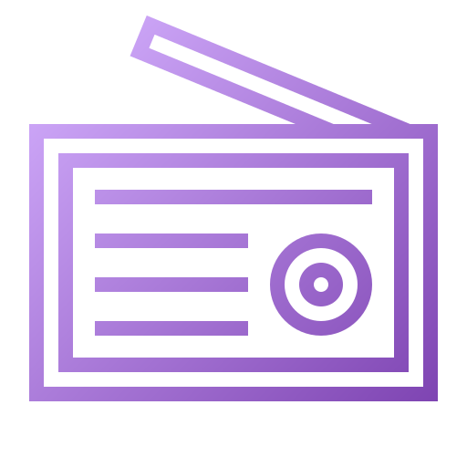radio Generic Gradient icoon