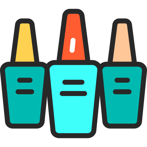 esmalte de uñas Generic Outline Color icono