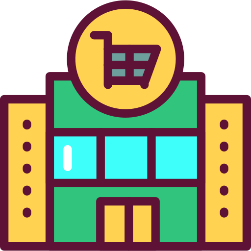 supermercado Generic Outline Color icono