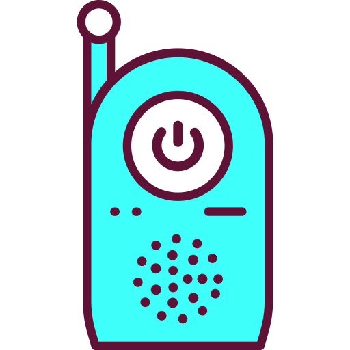Baby monitor Generic Outline Color icon