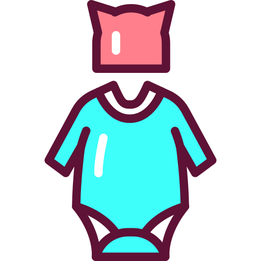 Baby onesie Generic Outline Color icon