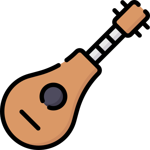 Mandolin Special Lineal color icon