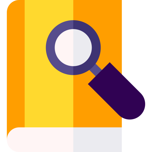 Research Basic Straight Flat icon