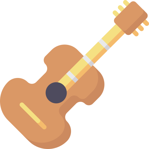 Guitar Special Flat icon