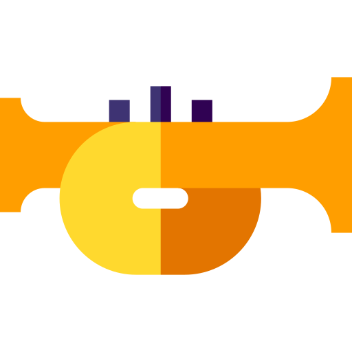 Trumpet Basic Straight Flat icon