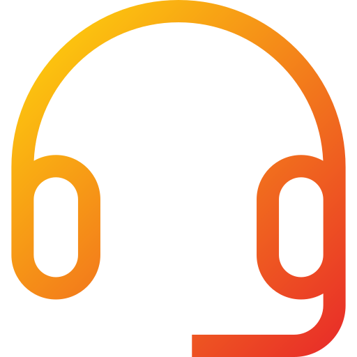 Headset Generic Gradient icon