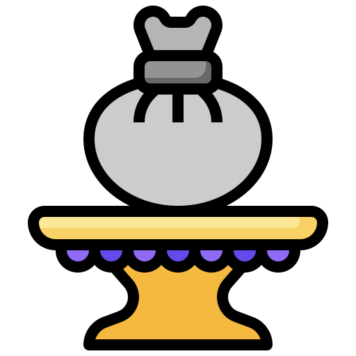 polvo Surang Lineal Color icono