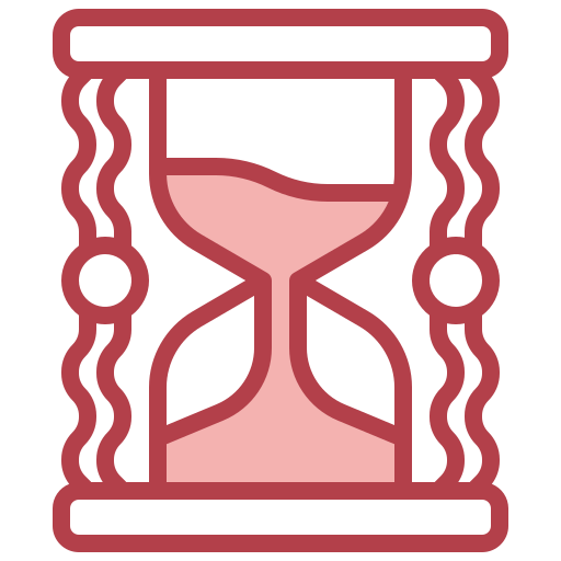 reloj de arena Surang Red icono
