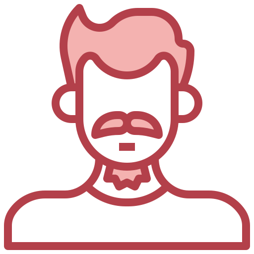 Moustache Surang Red icon