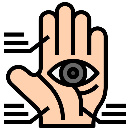 Palmistry Surang Lineal Color icon