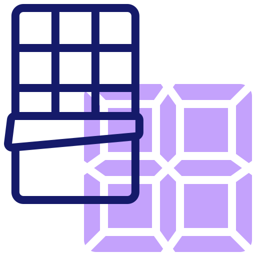 czekolada Inipagistudio Lineal Color ikona