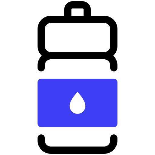 Water bottle Generic Mixed icon