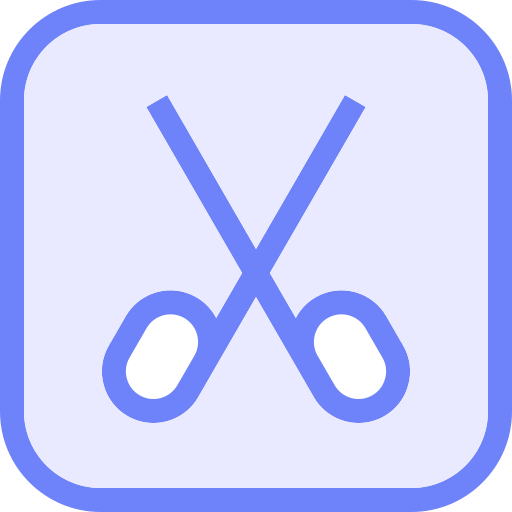 schnitt Generic Blue icon