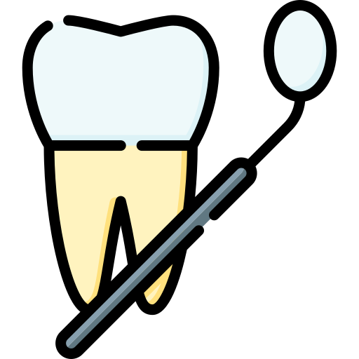 tandheelkunde Special Lineal color icoon