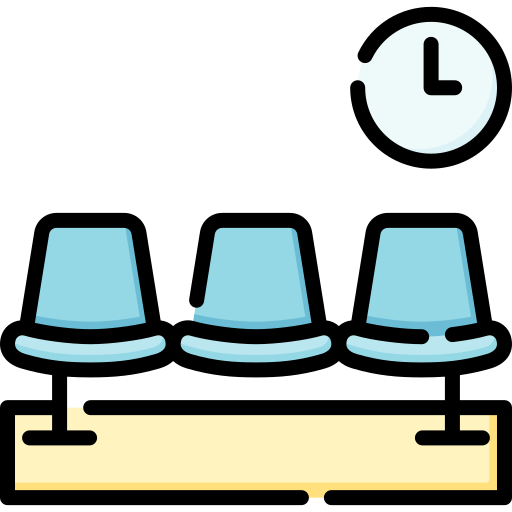 sala de espera Special Lineal color icono