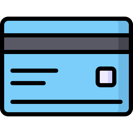 Credit card bqlqn Lineal Color icon