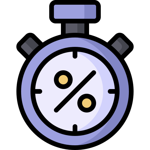 Timer bqlqn Lineal Color icon