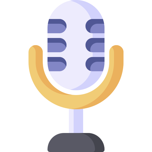 microphone bqlqn Flat Icône