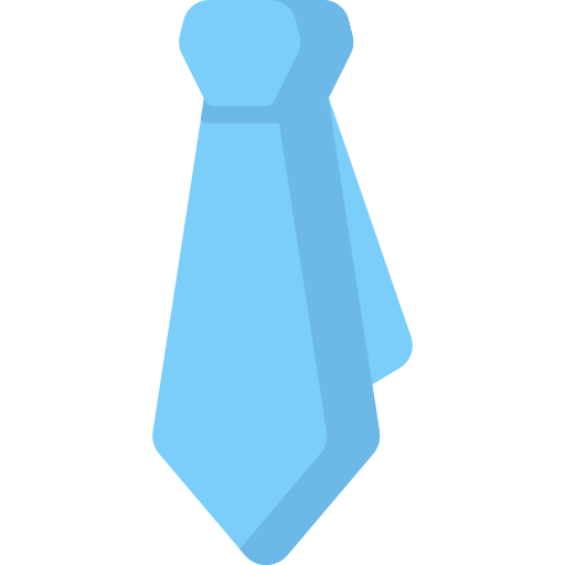 krawat bqlqn Flat ikona
