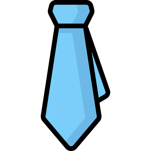 krawat bqlqn Lineal Color ikona