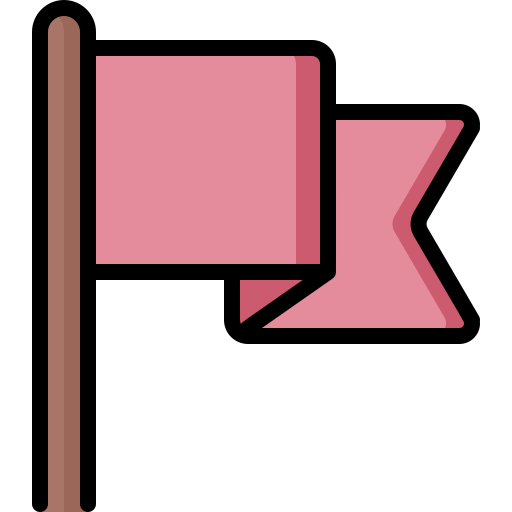 flaga bqlqn Lineal Color ikona