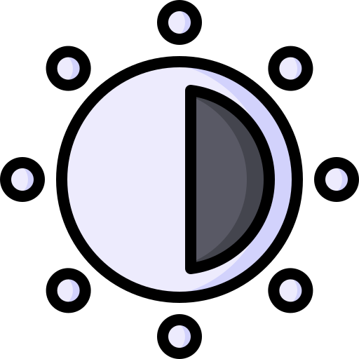 jasność bqlqn Lineal Color ikona