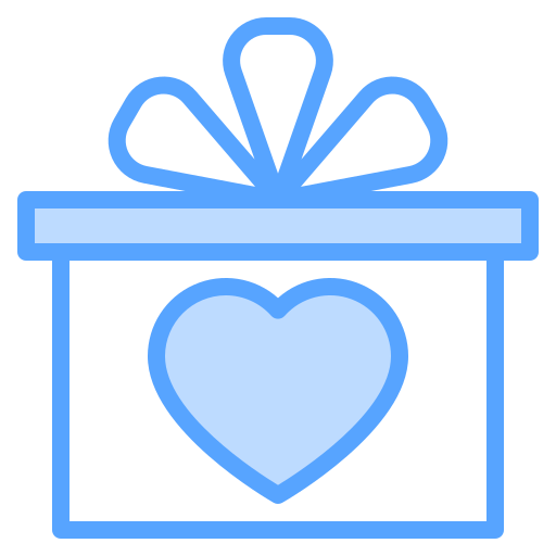caja de corazón Catkuro Blue icono