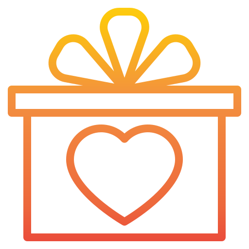 Heart box Catkuro Gradient icon