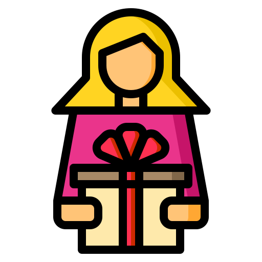 女性 Catkuro Lineal Color icon