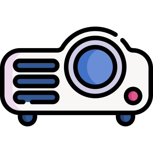 ビデオプロジェクター Special Lineal color icon