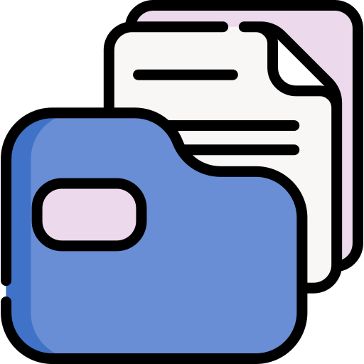 Documents Special Lineal color icon
