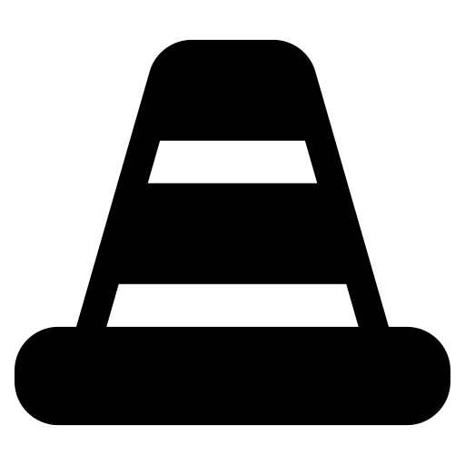 stożek ruchu Generic Glyph ikona