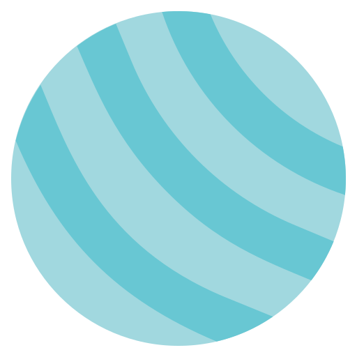 Мяч для упражнений Generic Blue иконка