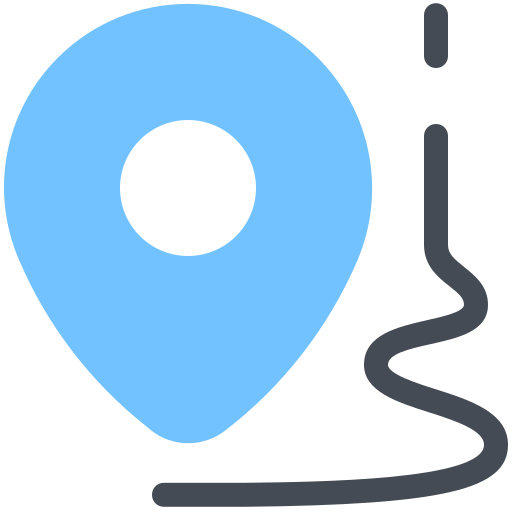 Location pin Generic Blue icon