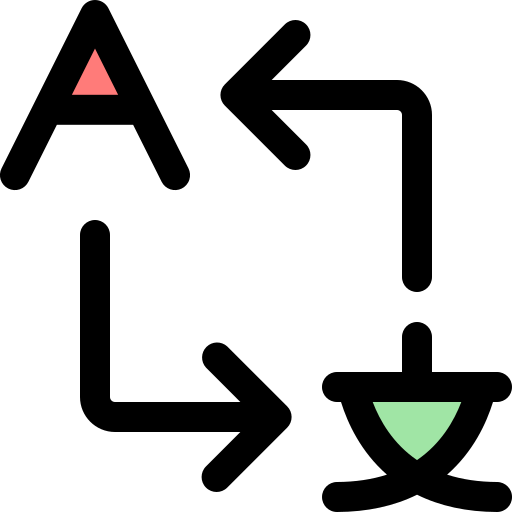 traduzir Generic Outline Color Ícone