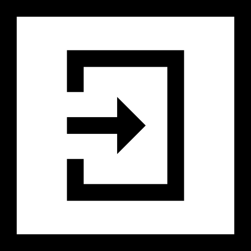 manifesto Basic Straight Lineal icona