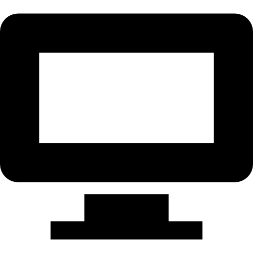 reproducción de vídeo Basic Straight Filled icono