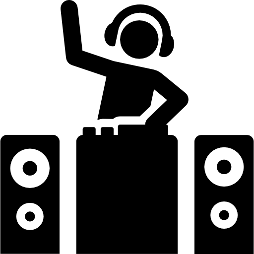 dj Pictograms Fill icoon