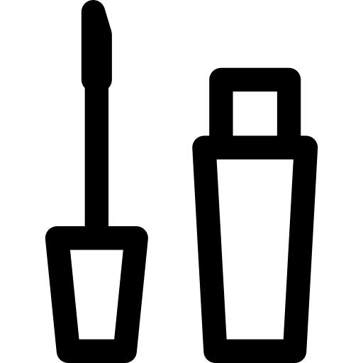 trucco Basic Rounded Lineal icona